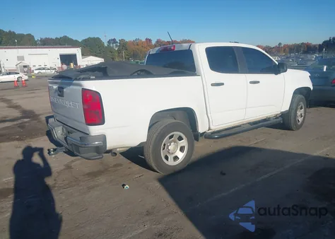 2021 Chevrolet Colorado 2Wd Short Box Wt из США, поврежденный, VIN 1GCGSBEN6M1144371